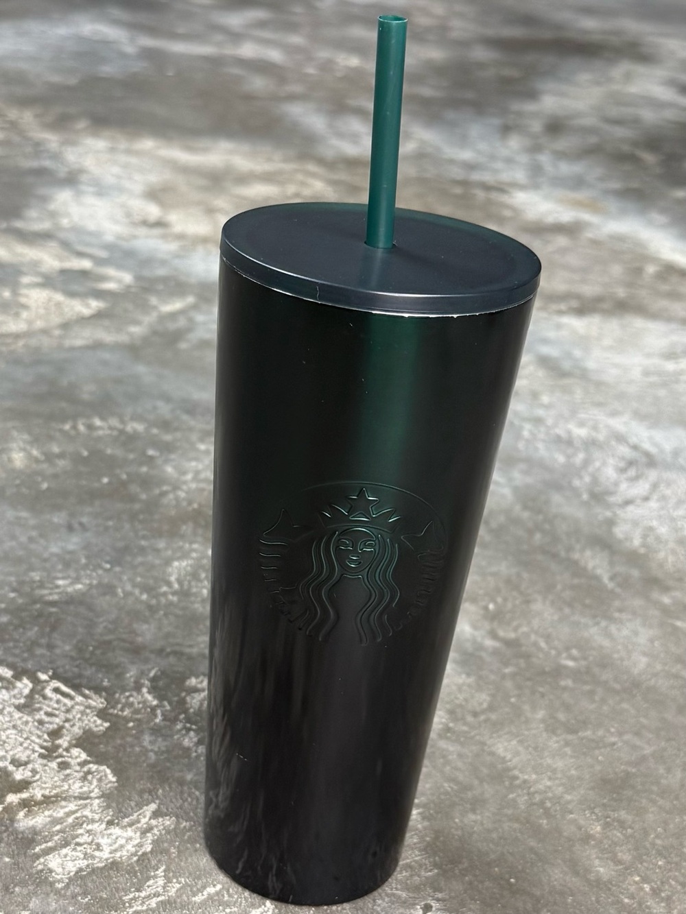 Starbucks 2020 Black Green Gradient 24oz Stainless Tumbler